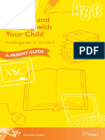 Reading and Writing With Your Child (Inglés) Autor Ontario Ministry of Education