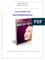 Secrets of Whiter Teeth