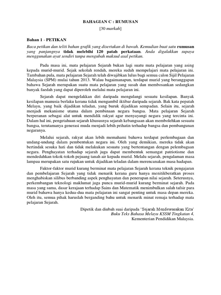 Rumusan Sejarah Tingkatan 2 | PDF | Kajian Bahasa Asing | Sejarah