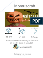 Mascara de Calabaza PDF