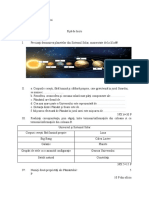 Lucrare de Control Geografie Clasa A V A Recapitulare Sem I