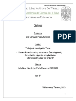 Desarollo Embrionario y Diferenciación Del Embrión PDF