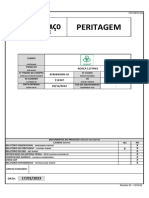 Relatório de peritagem de cilindro