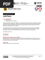 LAN Party: This Activity Teaches