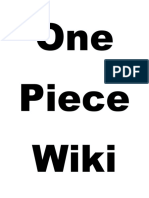 One Piece Wiki