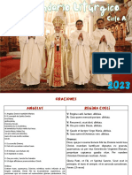 Calendario Liturgico 2023