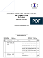 Kisi-Kisi Informatika Pat Genap KLS 9 TH '22-23 PDF