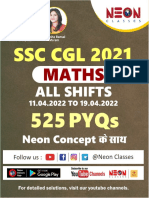 SSC CGL Pre. 2021 All Set With NEON APPROACH PDF