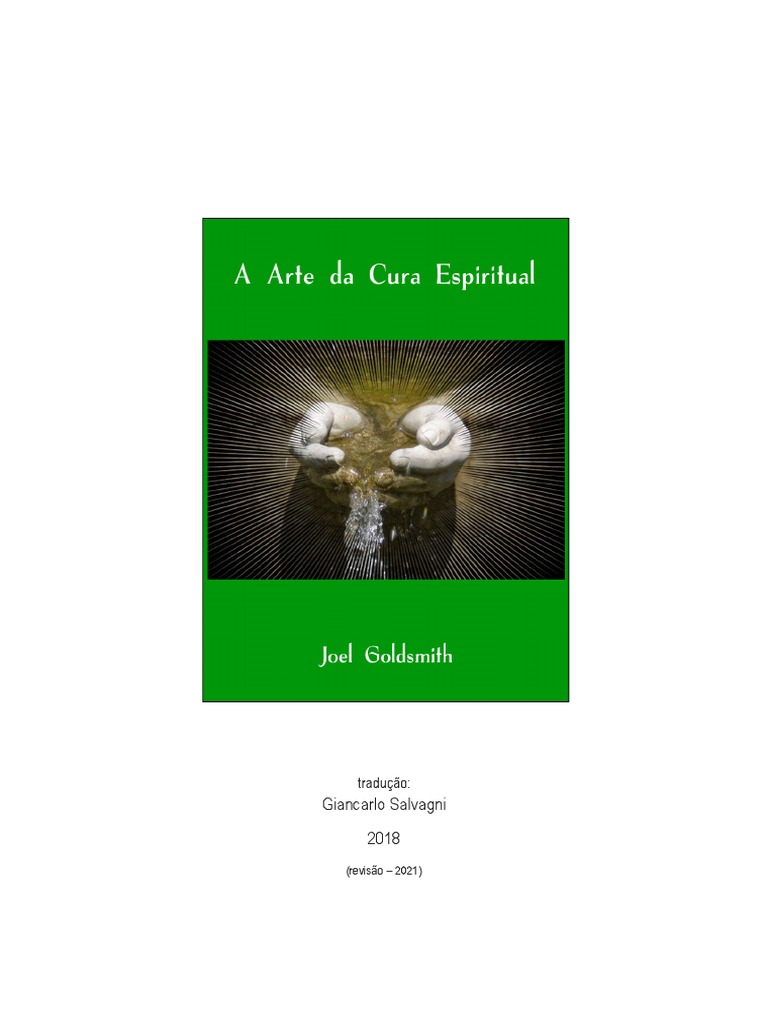 A Arte Da Cura Espiritual - Joel Goldsmith | PDF | Deus | Amor