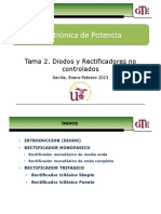 Tema 2 - Diodos-Rectificadores - No Controlados PDF