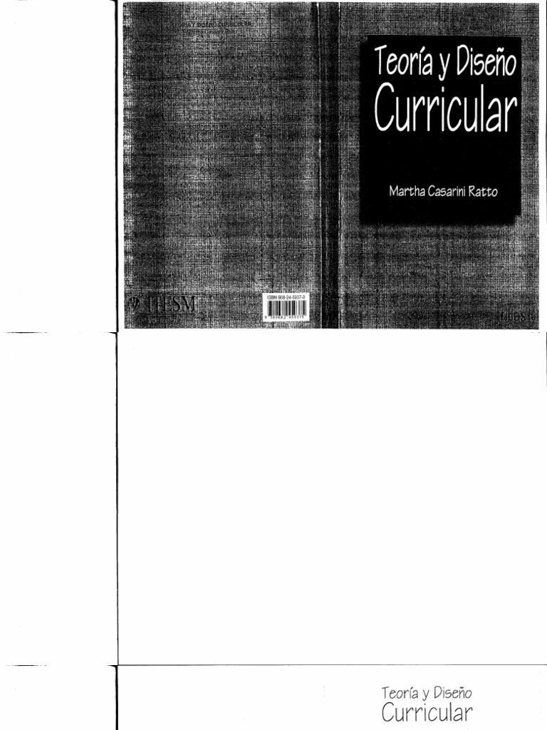 Teoria y Diseno Curricular Martha Casarine PDF | PDF | Plan de estudios ...