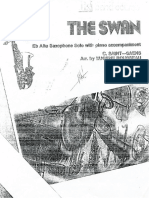 Pdfcoffeecom - The Swan Camille Saint Sans Alto Saxophone PDF Free