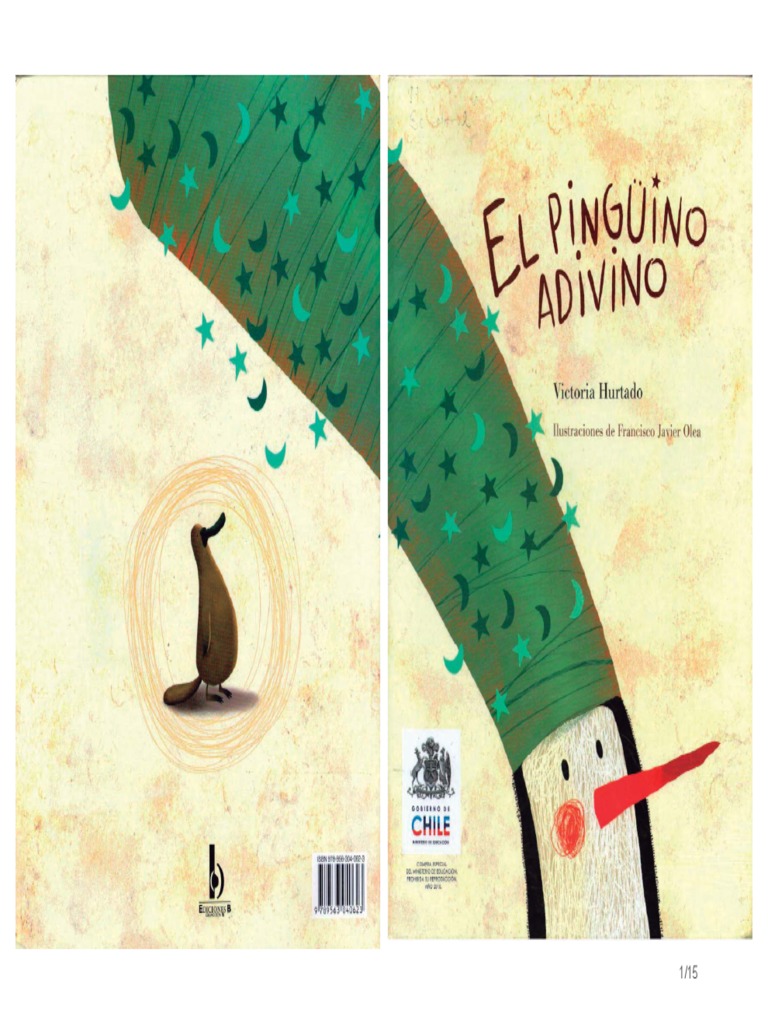 El Pinguino Adivino (SCAN Color 2xhoja15) Victoria Hurtado PDF