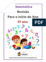 Revisão Matemática 5º Ano