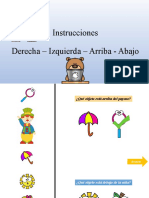 Instrucciones (Arriba, Abajo, Derecha, Izquierda)