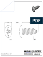 92470A358 - Phillips Rounded Head Screws For Sheet Metal