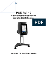 Manual Viscosimetro Pce Rvi 10 Es