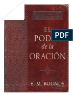Poder de La Oración (Devocional) - E. M. Bounds, El - Jose Alfredo PDF