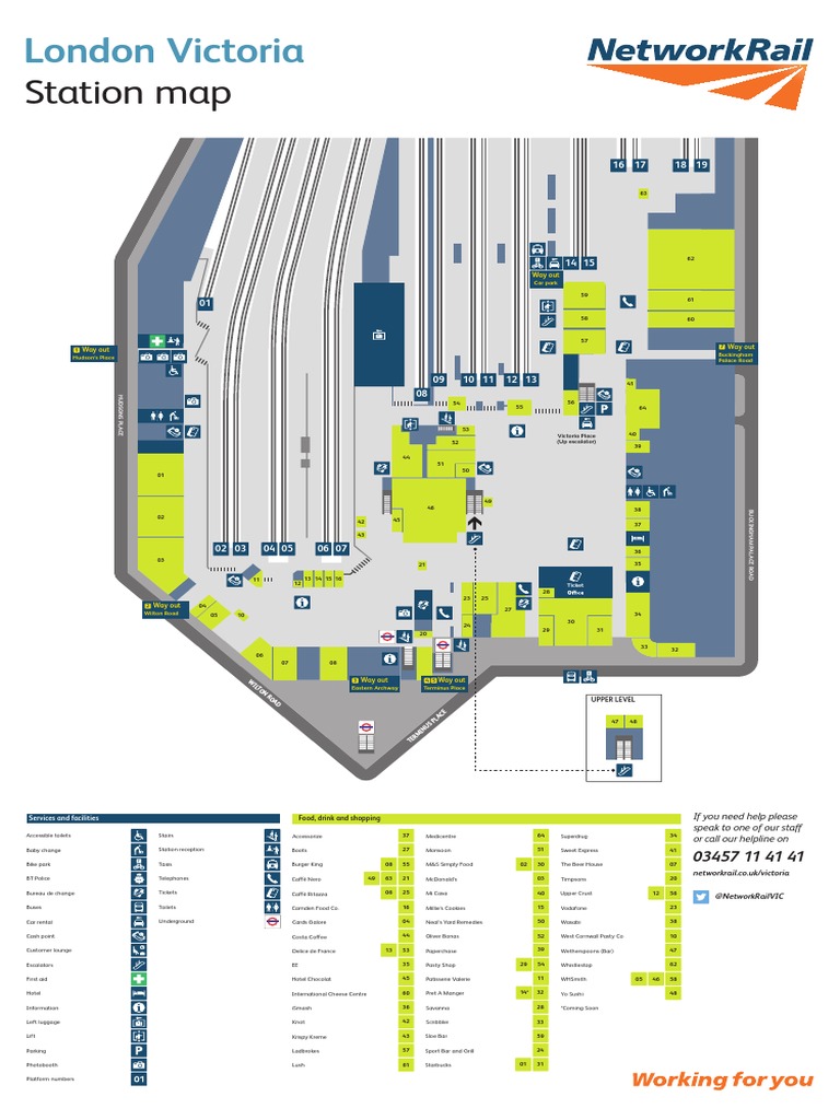 Victoria Station Map | PDF
