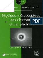 Physique Mesoscopique Des Electrons Et Des Photons French (PDFDrive) PDF