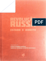 Márcio Bilharinho Naves. Prefácio de Revolução Russa, Estado e Direito, Organizado Por Flávio Batista e Gustavo Machado (2017)
