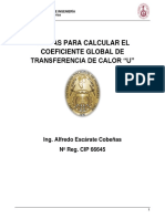 TABLAS PARA CALCULAR EL COEFICIENTE DE TRANSFERENCIA DE CALOR