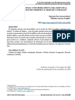 La prueba anticipada para reducir la cultura de litigio