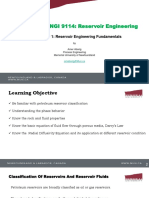 Chapter 1 - Reservoir Engineering Fundamentals-W2022 - D2L