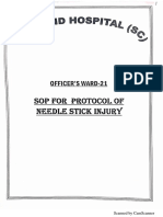 Needle Stick Injury Army PDF