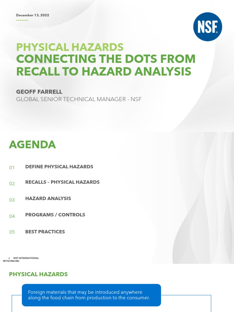 Food Safety Hazards Pdf Pdf Allergy Mycotoxin