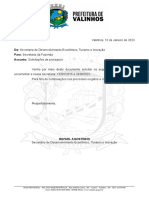 CI - 030-2023 (Solicitação de Processo)