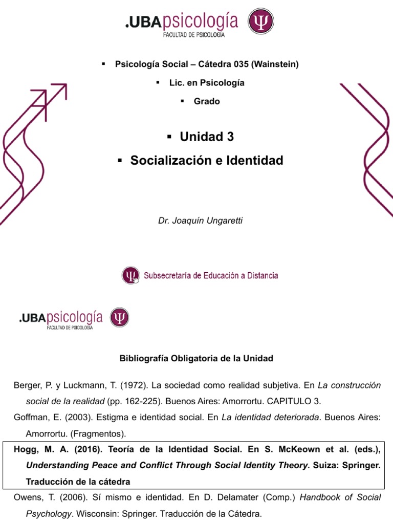 Teoría de la Identidad Social en Psicología | PDF | Grupo social | Sociedad