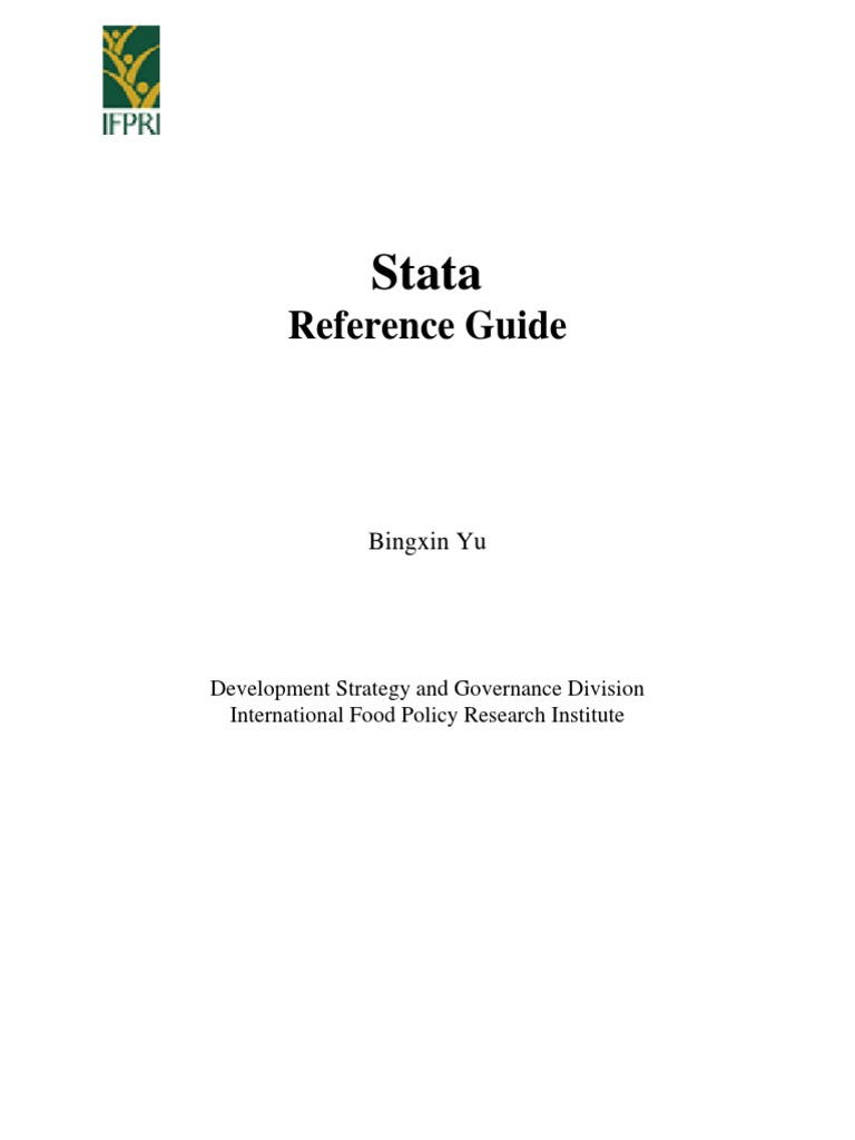 Stata Notes