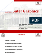 Lecture 6-9, Computer Graphics, Dr. Janakarajan Ramkumar