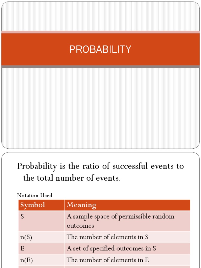 Understanding Sample Space in Probability | PDF | Probability | Mathematics