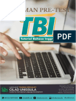 Pedoman Pretest Tbi - Peserta 2022 PDF