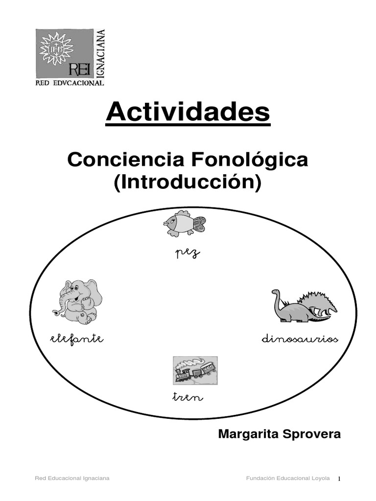 Libro Actividades Conciencia Fonológica | PDF | Palabra | Lingüística