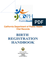Birth Certificate Handbook