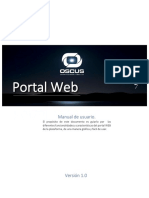 Manual Portal Web OSCUS v2