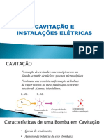 Slide Instalações Elétricas e Cavitação