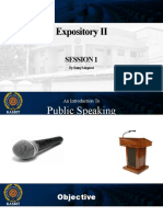 33222intro To Public Speaking