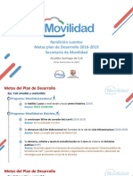 Rendicion de Cuentas, Periodo 2016-2019 PDF