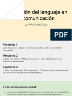Los Principios Que Regulan El Lenguaje en La Comunicaci N