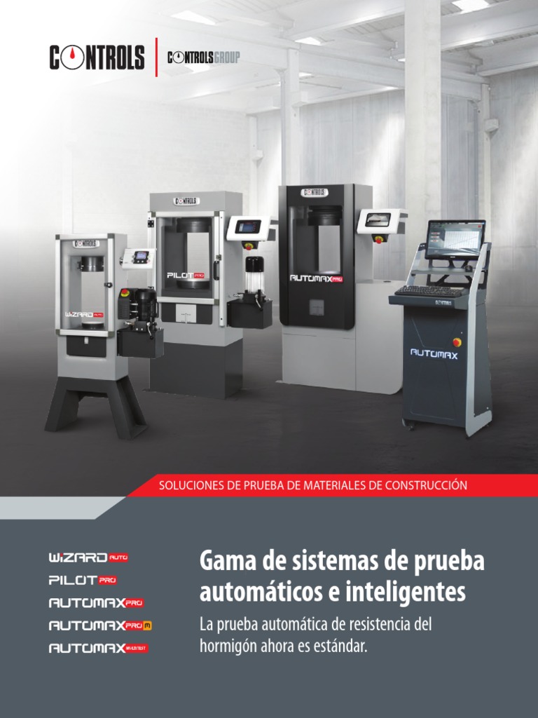 Automatic and Smart Concrete Testing Systems Range Brochure | PDF ...