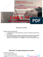 Tarea #5: para Presentar en Clase