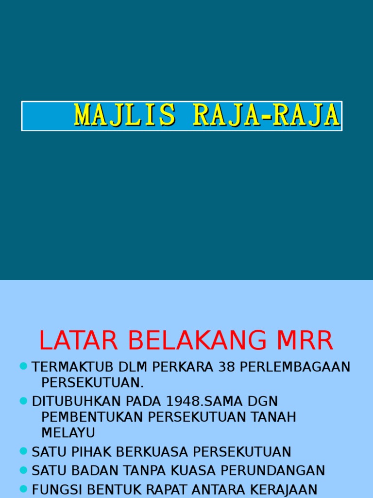 Majlis Raja Raja  PDF