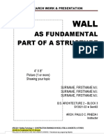ARB226 BT2-CDWS&C - Format - GRW-Written Report - 1 Cover - Wall