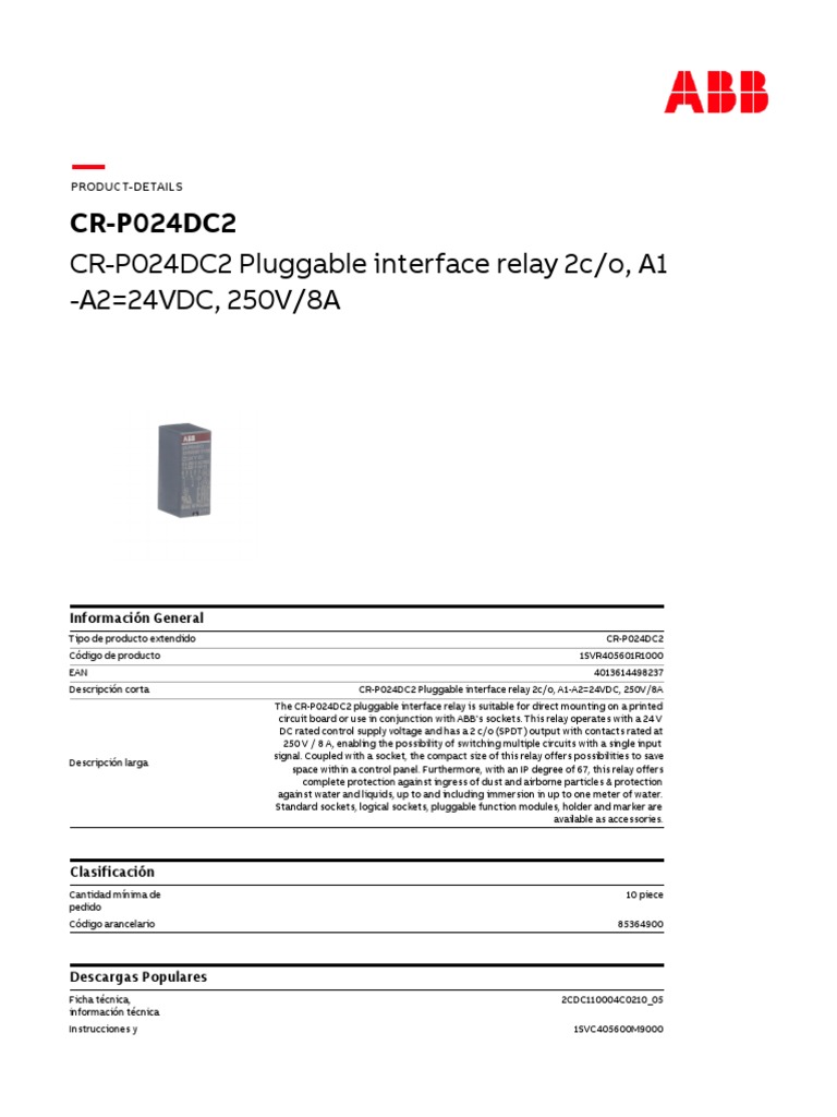 1SVR405601R1000-cr-p024dc2 - Item9 | PDF | Ciencia de los Materiales ...