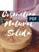 Ebook Cosmética Natural Sólida Definitivo