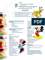 Lista de Útiles 5to Grado 2023 PDF